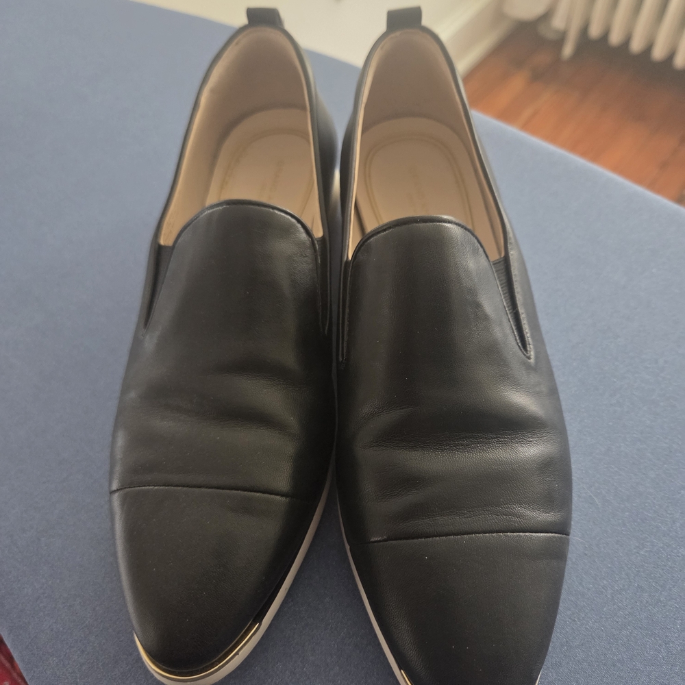 Cole Haan Black Leather Loafers
